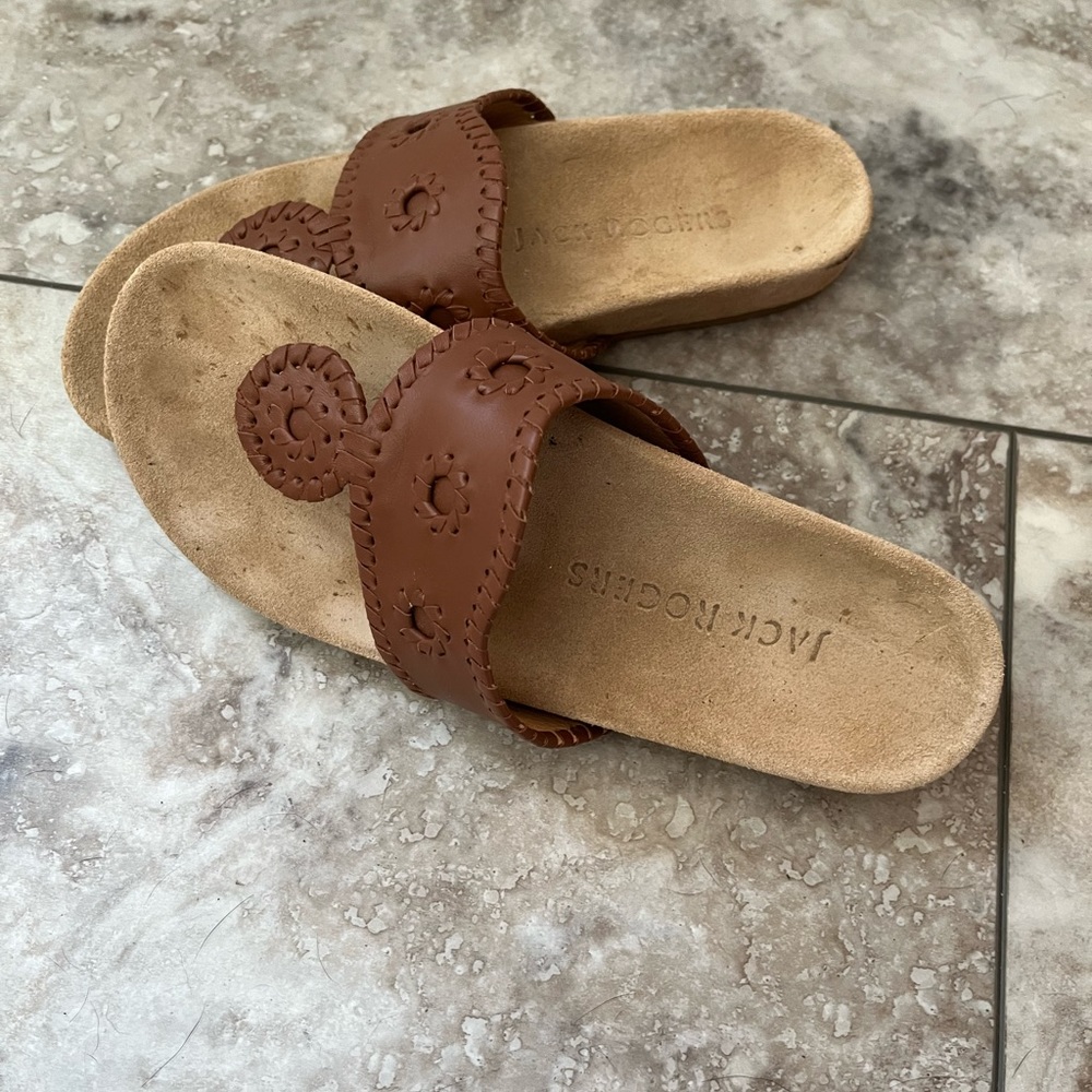 Size 7.5 Jack Rogers flip flop
